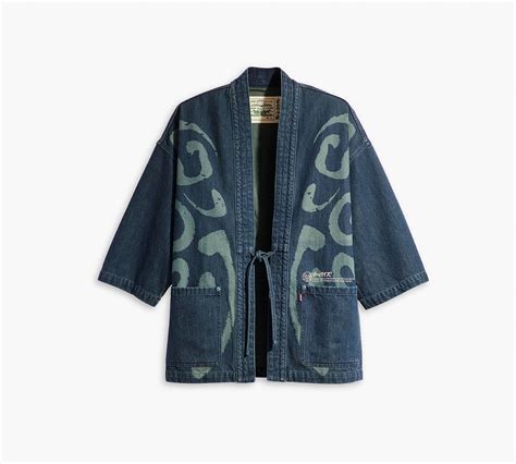 levi's x princess mononoke|levis denim kimono.